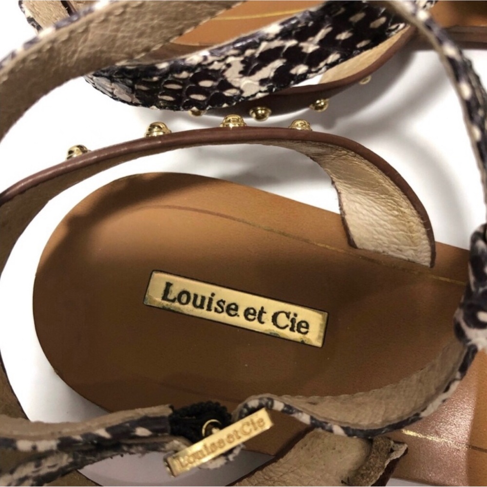 Louise et Cie leather brown sandals. Size 8.5 - Picture 5 of 7